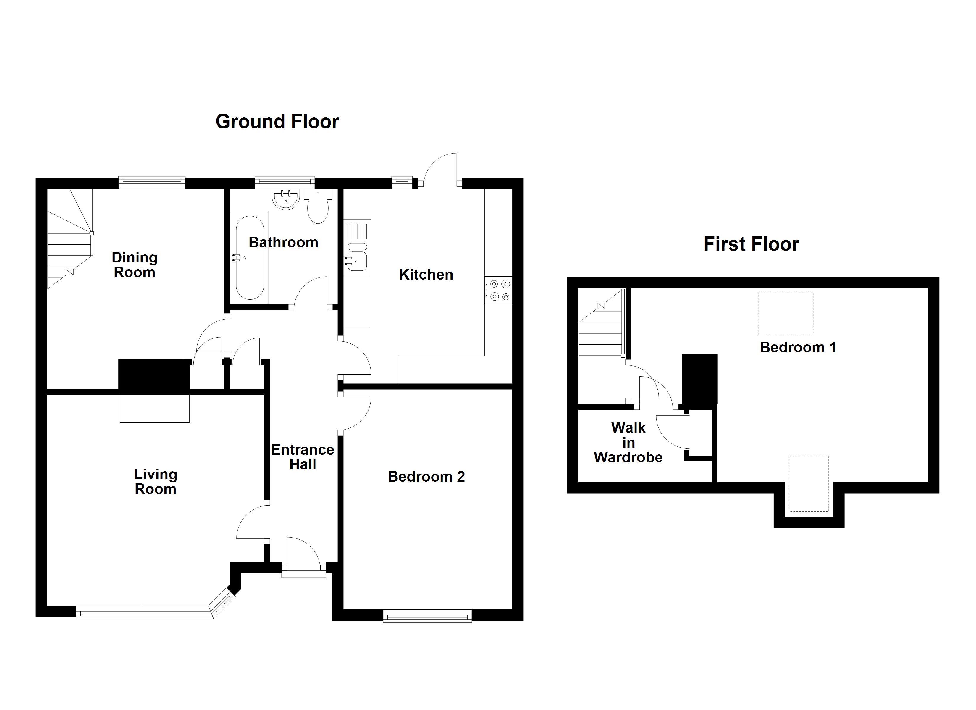 2 Bedrooms Semi-detached house for sale in West Hill Gardens, Portishead, North Somerset BS20