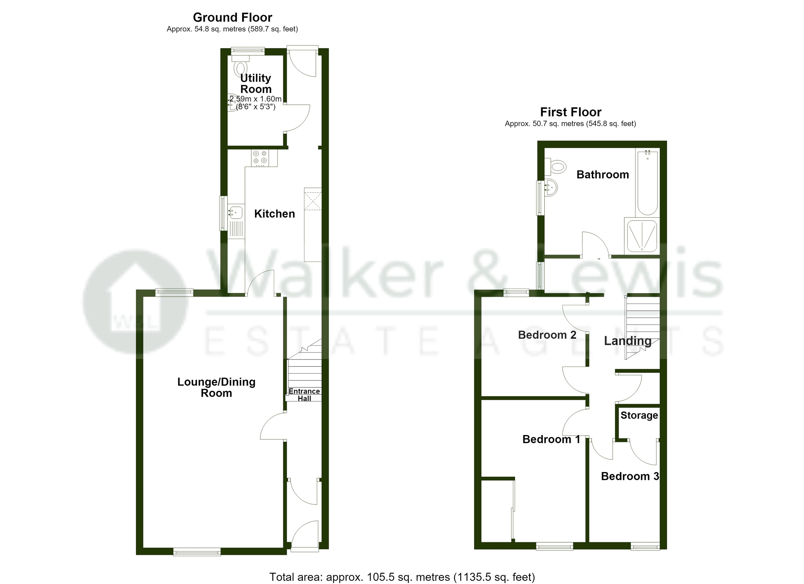 3 Bryn Street, Merthyr Tydfil floorplan