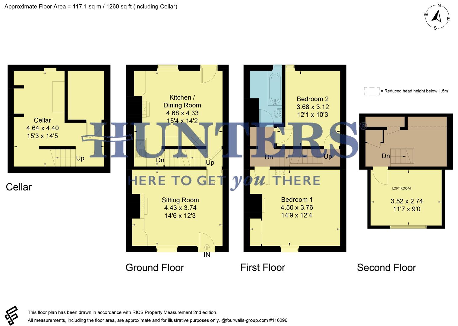 Pendragon Terrace, Leeds floorplan