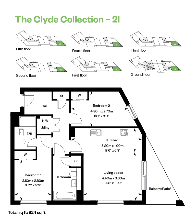 10, Inverlair Avenue, Cathcart, G43 2hd floorplan