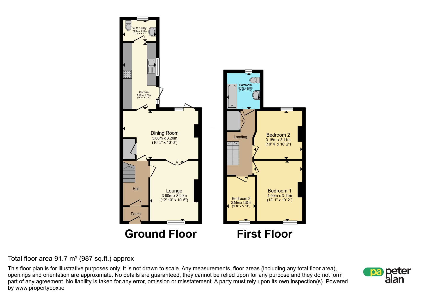 40, Moy Road, Cardiff floorplan