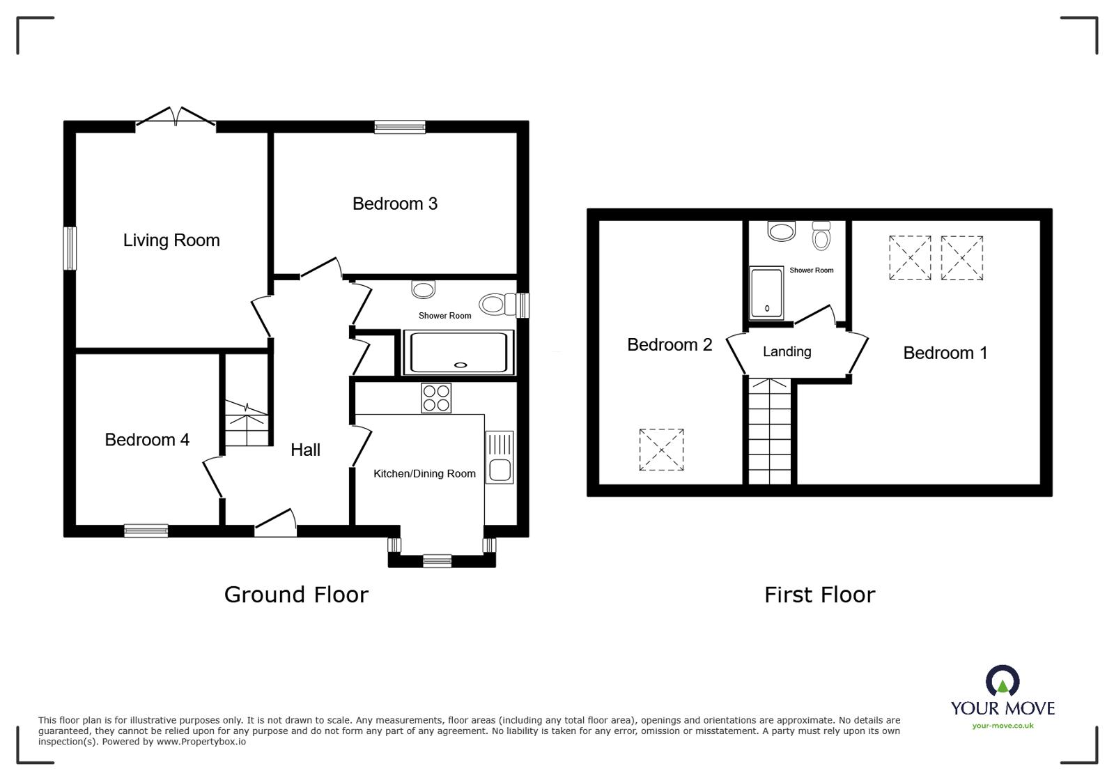 26, St. Cuthberts Close, Wigton floorplan