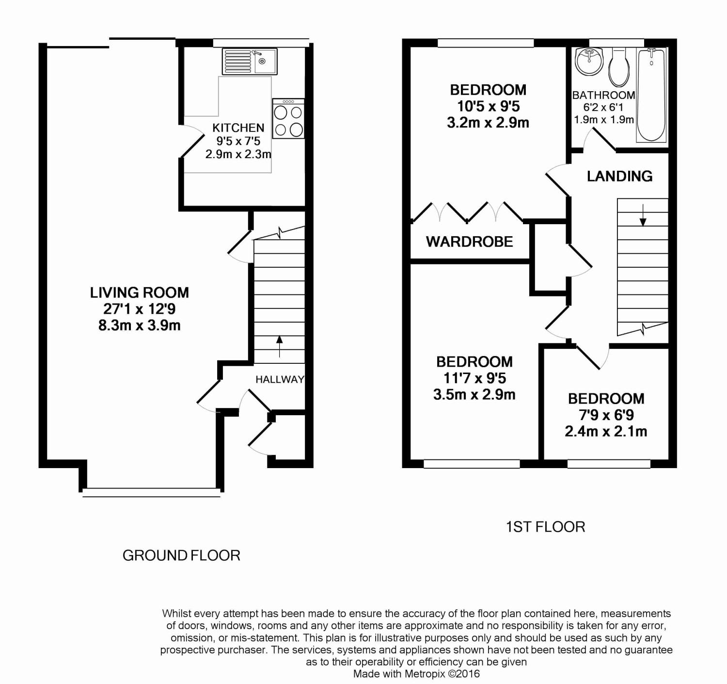 3 Bedrooms Terraced house for sale in Bishops Wood, Goldsworth Park, Surrey GU21