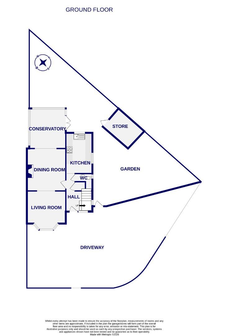 157, Askham Lane, York floorplan
