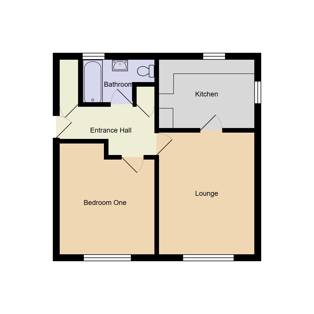 Flat18, Kingsmead House, Derby floorplan