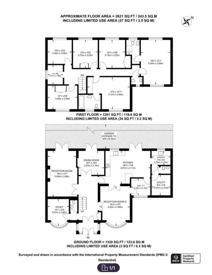 29, Leavesden Road, Stanmore floorplan