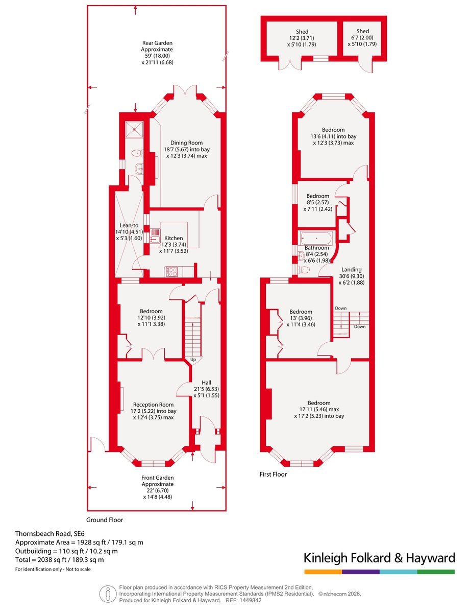 5, Thornsbeach Road, London floorplan