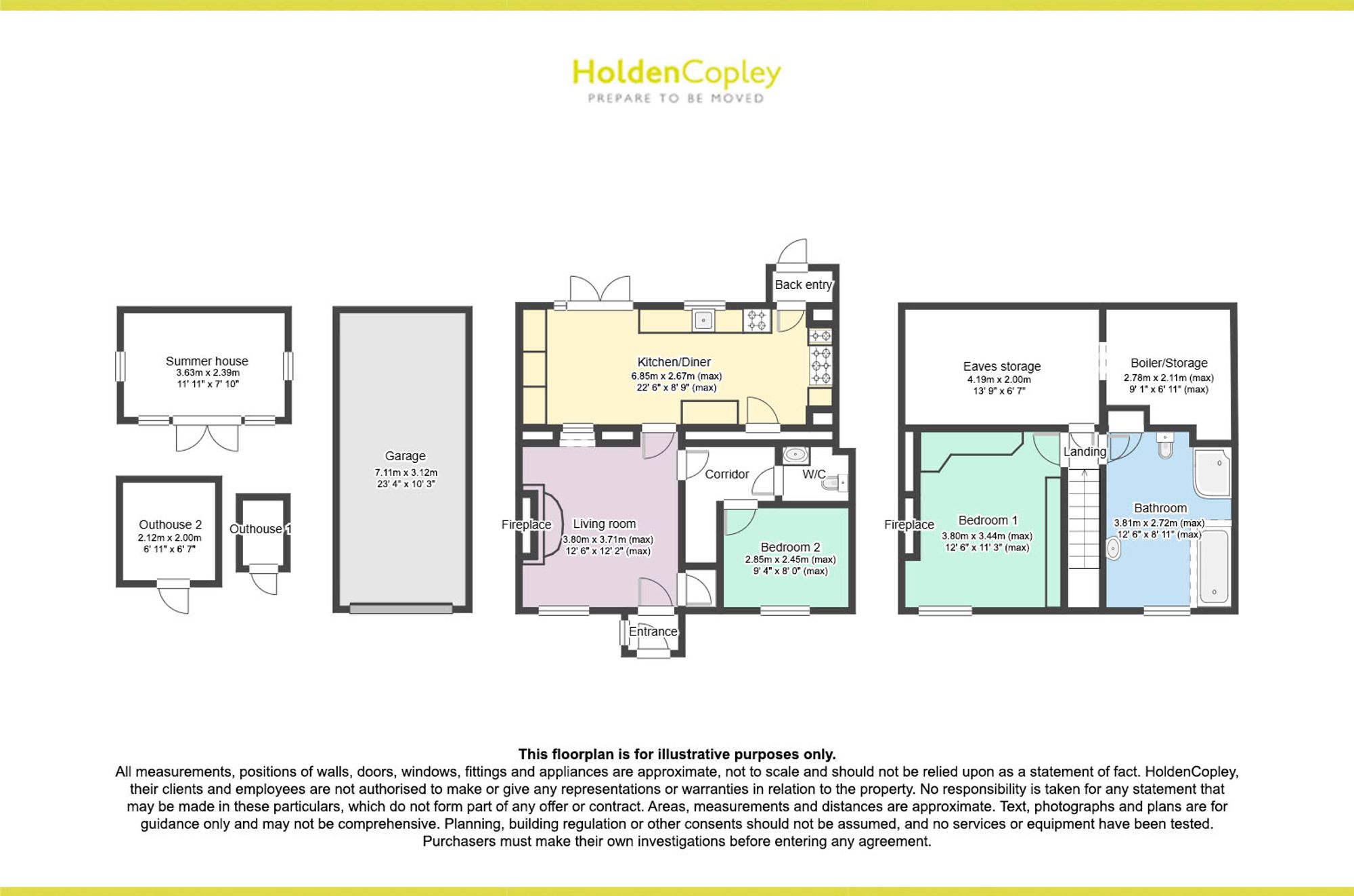 19 Main Street, Nottingham floorplan