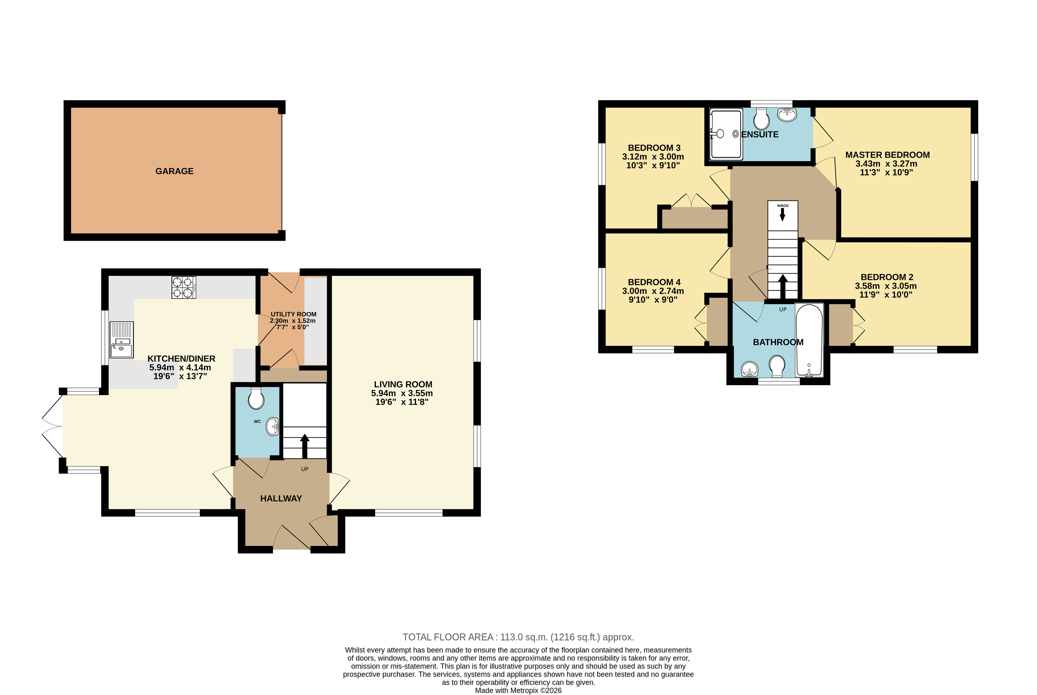 43, Edison Orchard, Bedfordshire floorplan