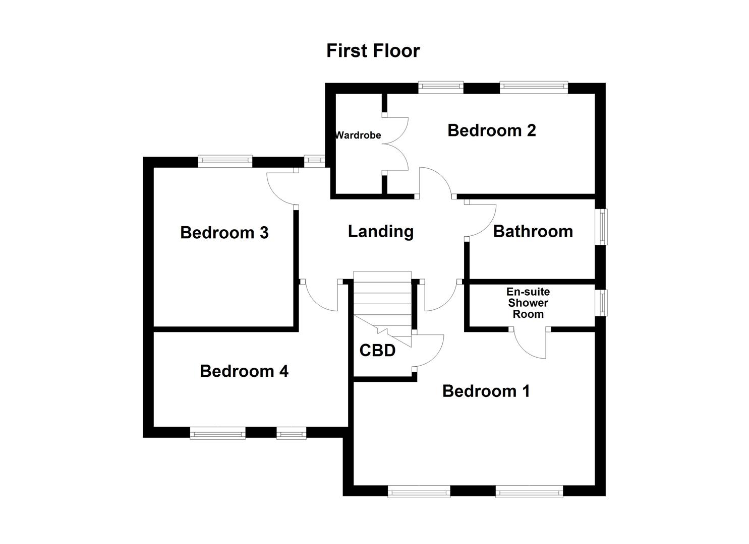 4, Brackenwood Court, Wakefield floorplan