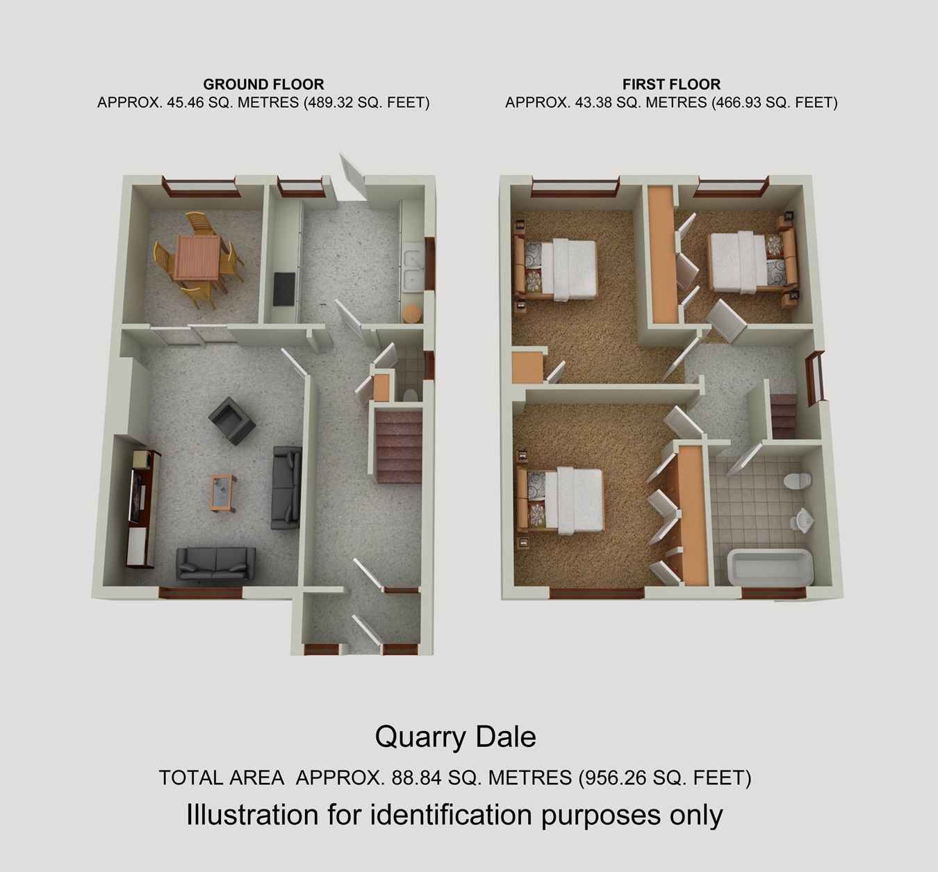 3 Bedrooms Semi-detached house for sale in Quarry Dale, Rumney, Cardiff CF3