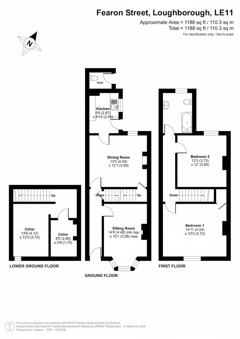 Fearon Street, Loughborough floorplan