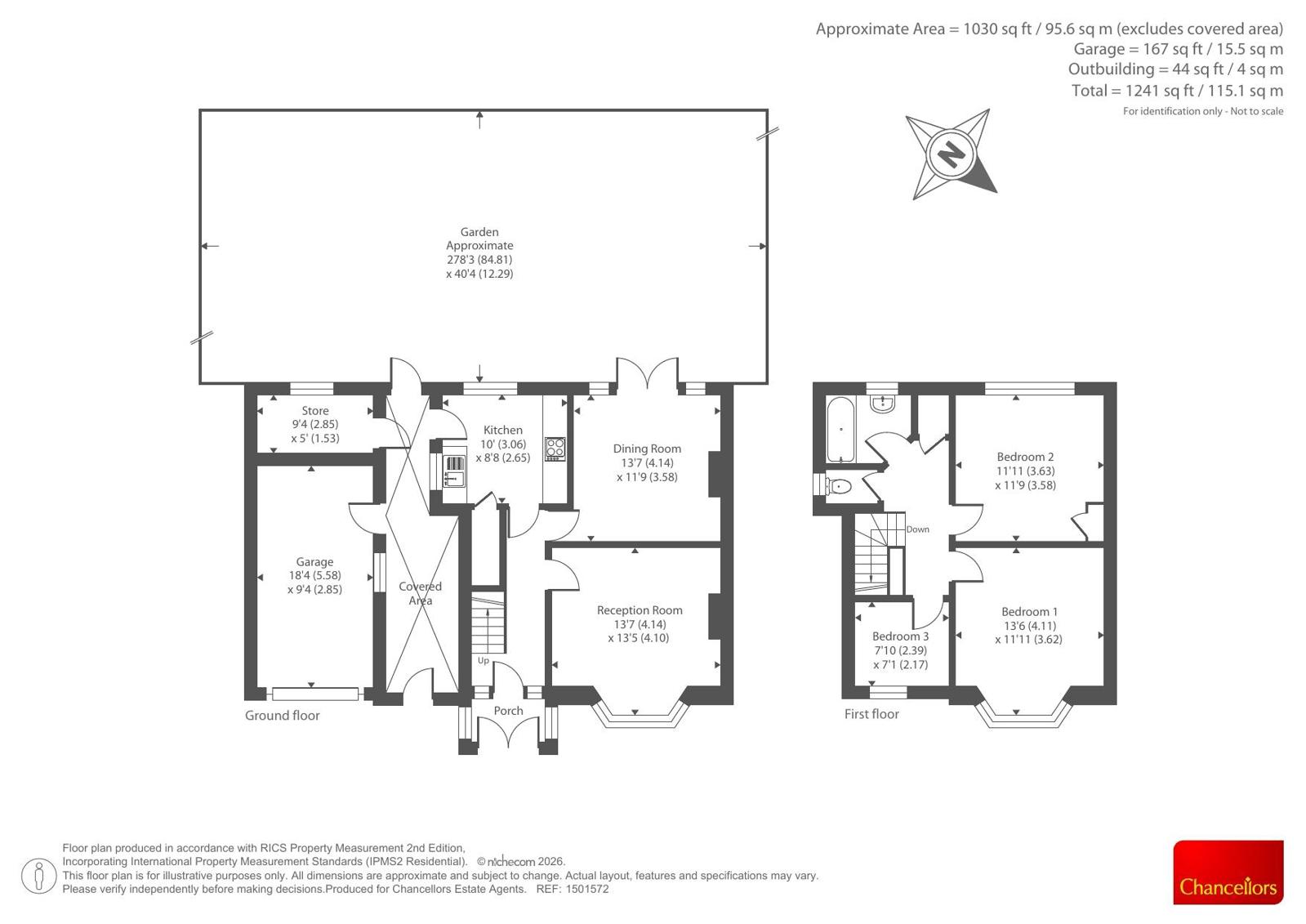 98, Chartridge Lane, Chesham floorplan