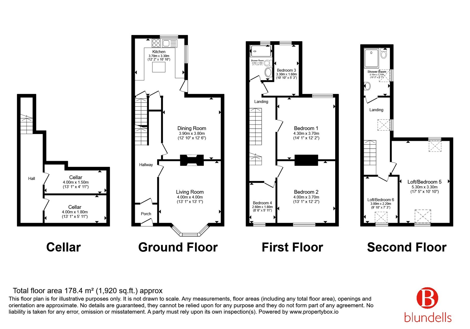 23, Broom Road, South Yorkshire floorplan