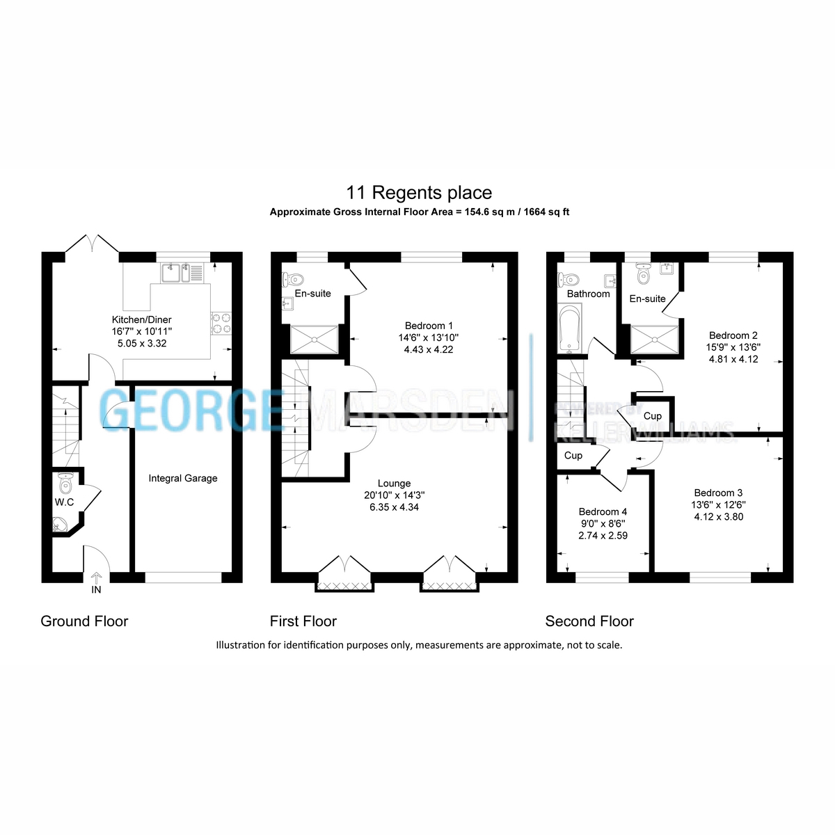 11, Regents Place, Bolton floorplan