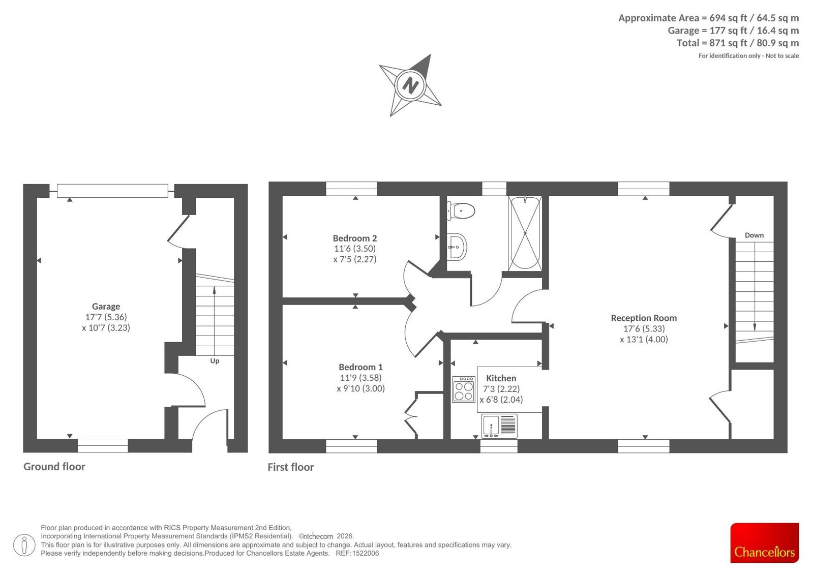 27, Sorrel Way, Oxfordshire floorplan
