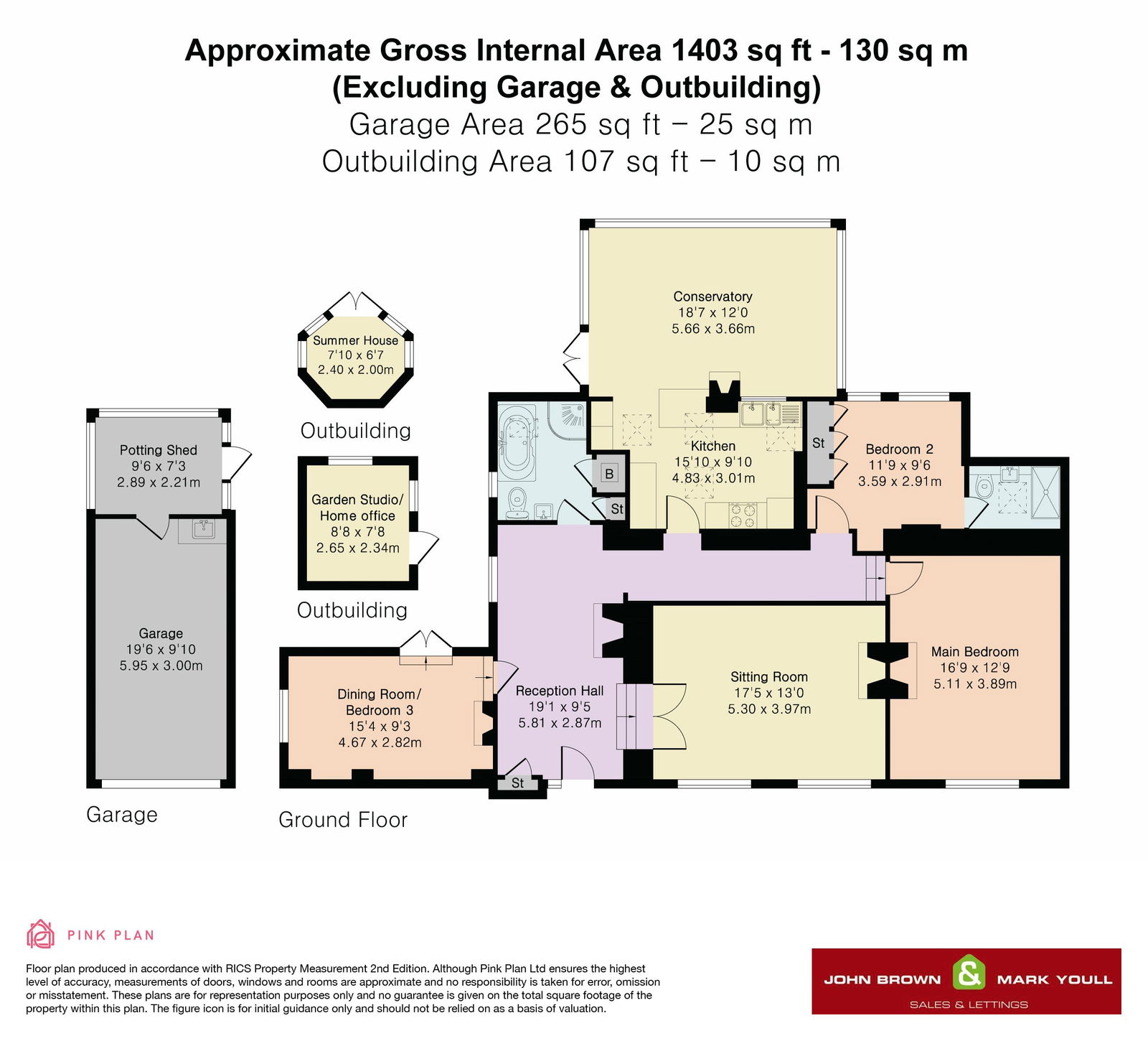 9, Castle Gardens, Dorking floorplan