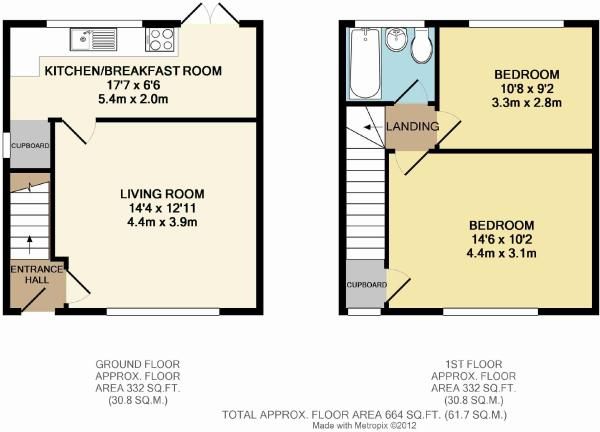 2 Bedrooms Semi-detached house for sale in Wood Street, Warrington WA1