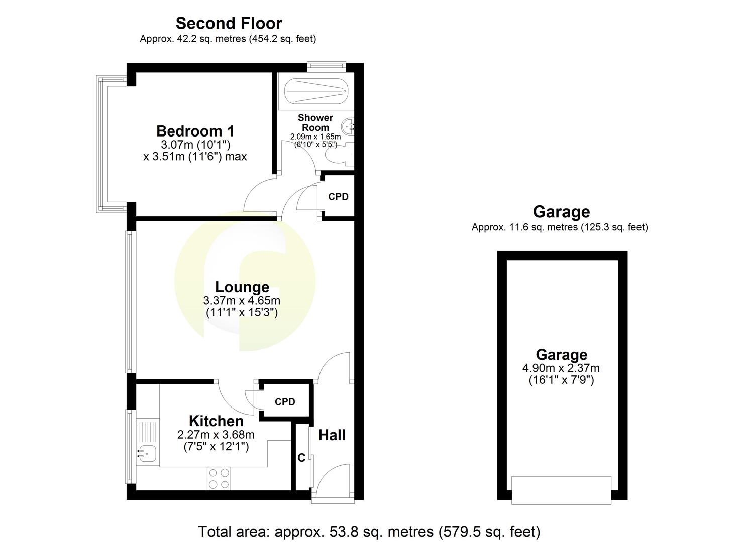 Priory Court, Percy Gardens, Tynemouth floorplan