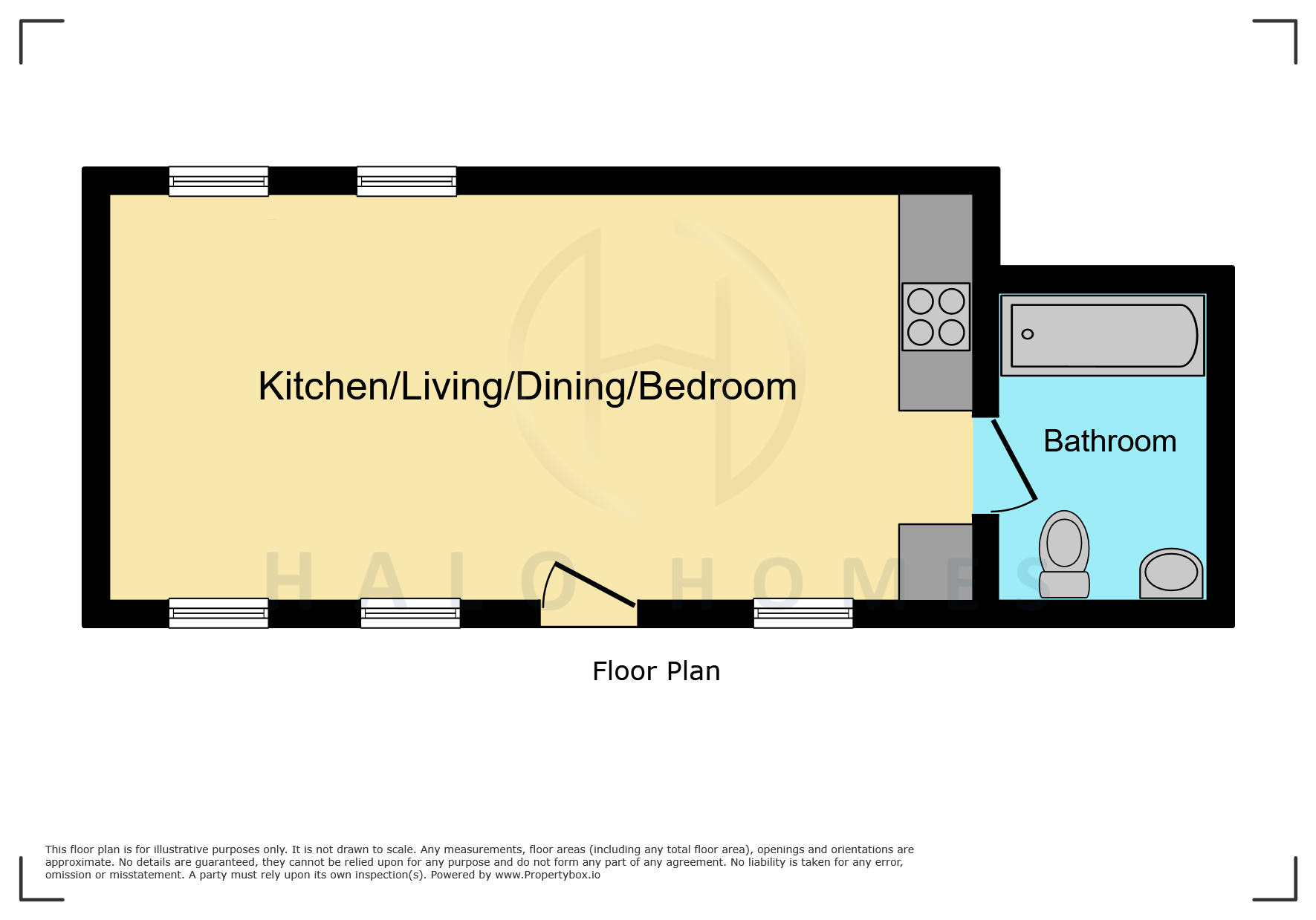 19 Caledonian Place, Dunblane floorplan