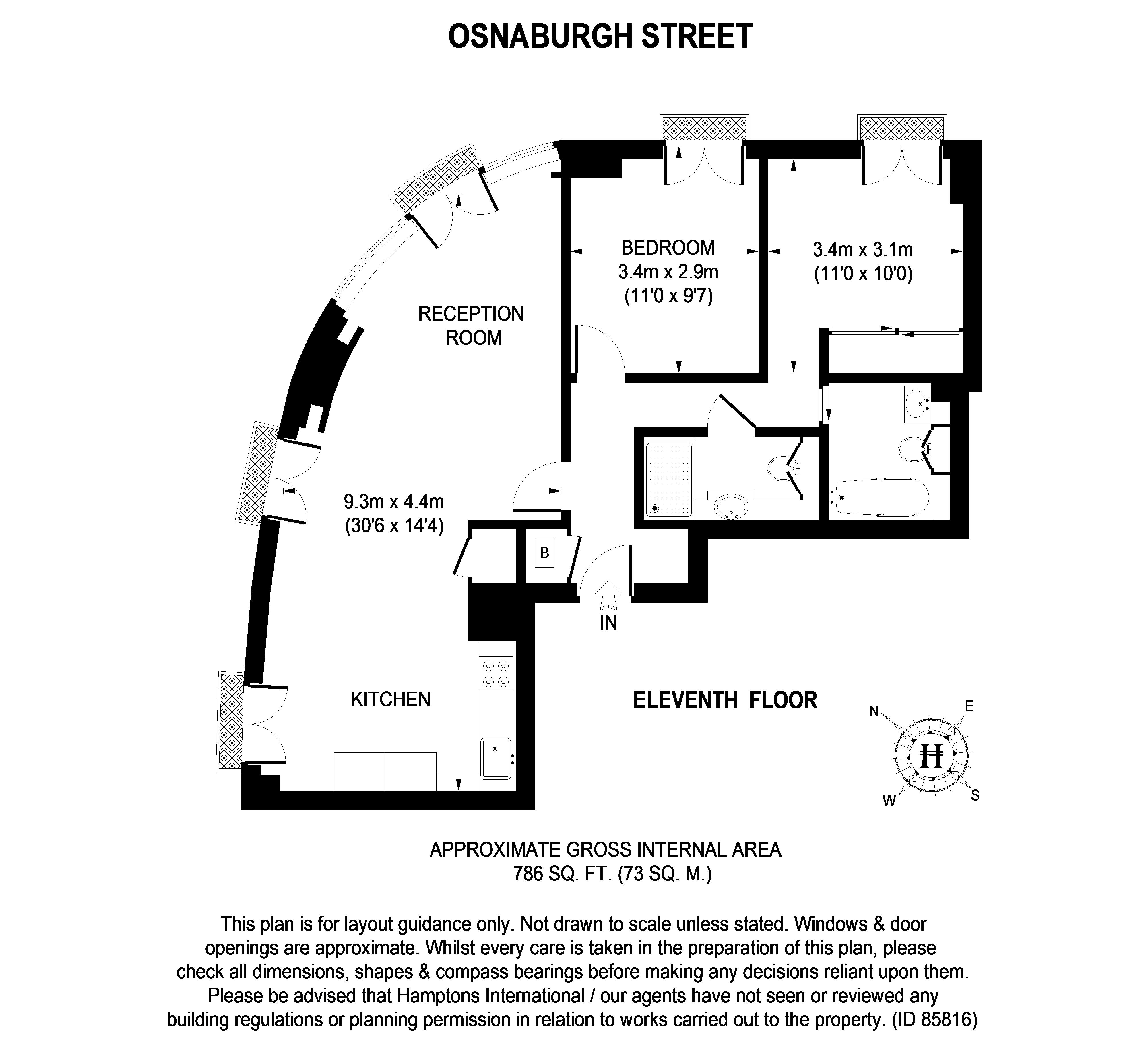 2 Bedrooms Flat to rent in Osnaburgh Street, London NW1