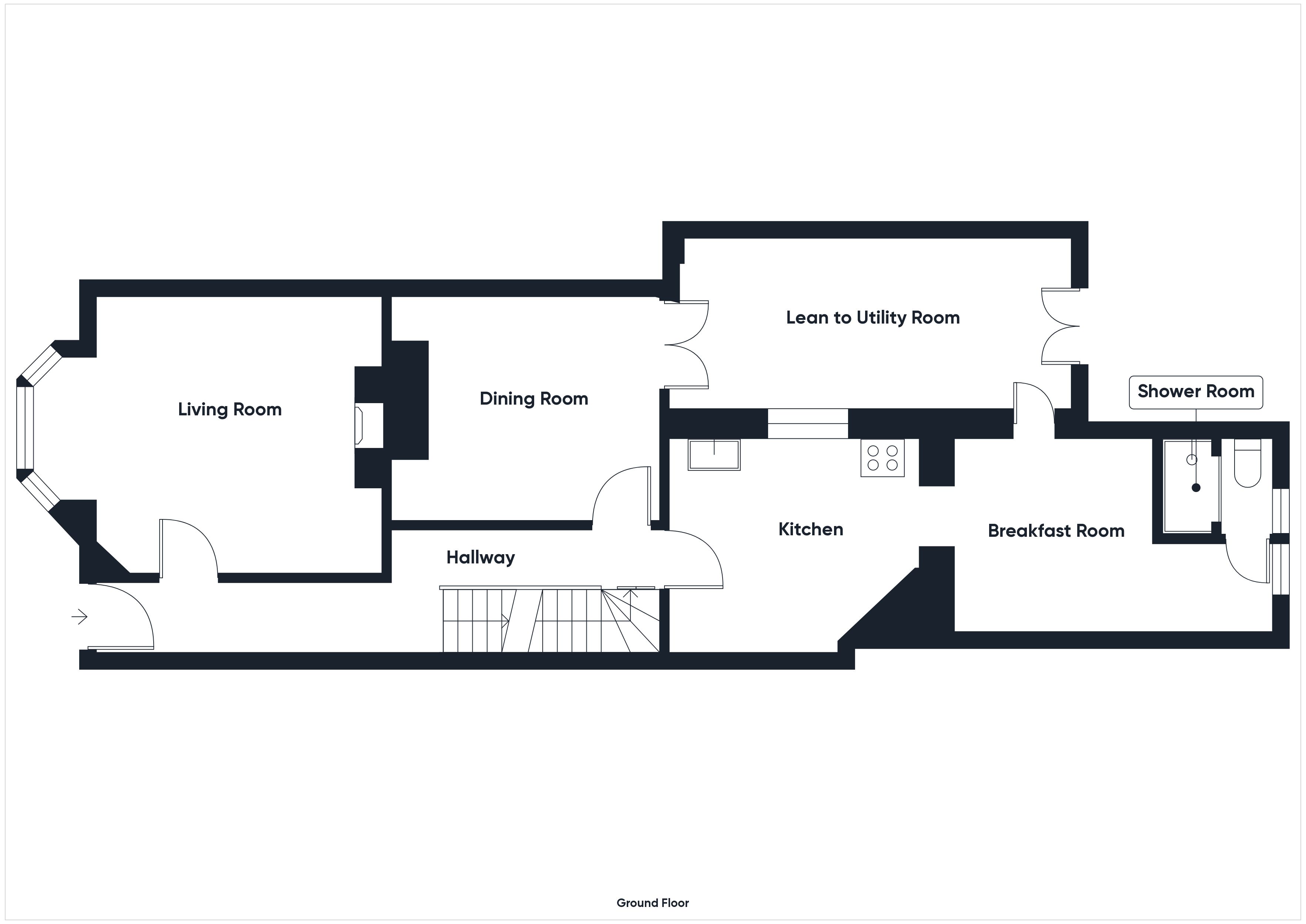 22, Gloucester Road, Herefordshire floorplan