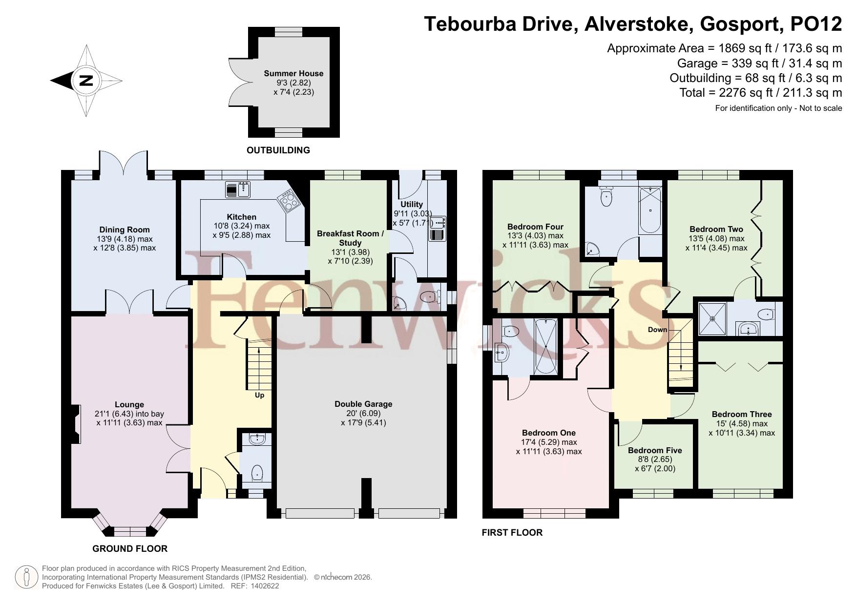 16, Tebourba Drive, Gosport floorplan