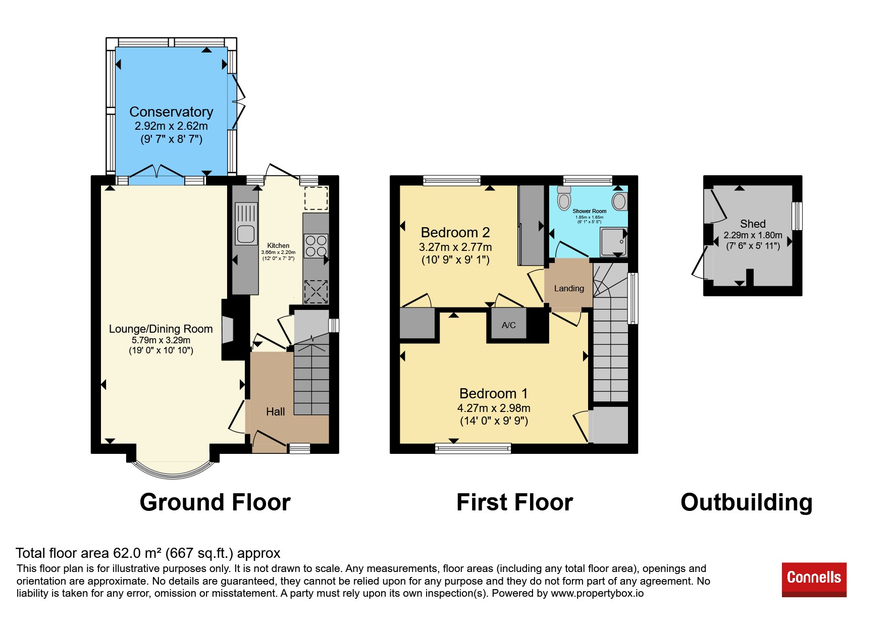 20, Oakpool Gardens, Leicester floorplan