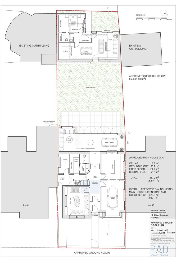 Elder Avenue, London floorplan