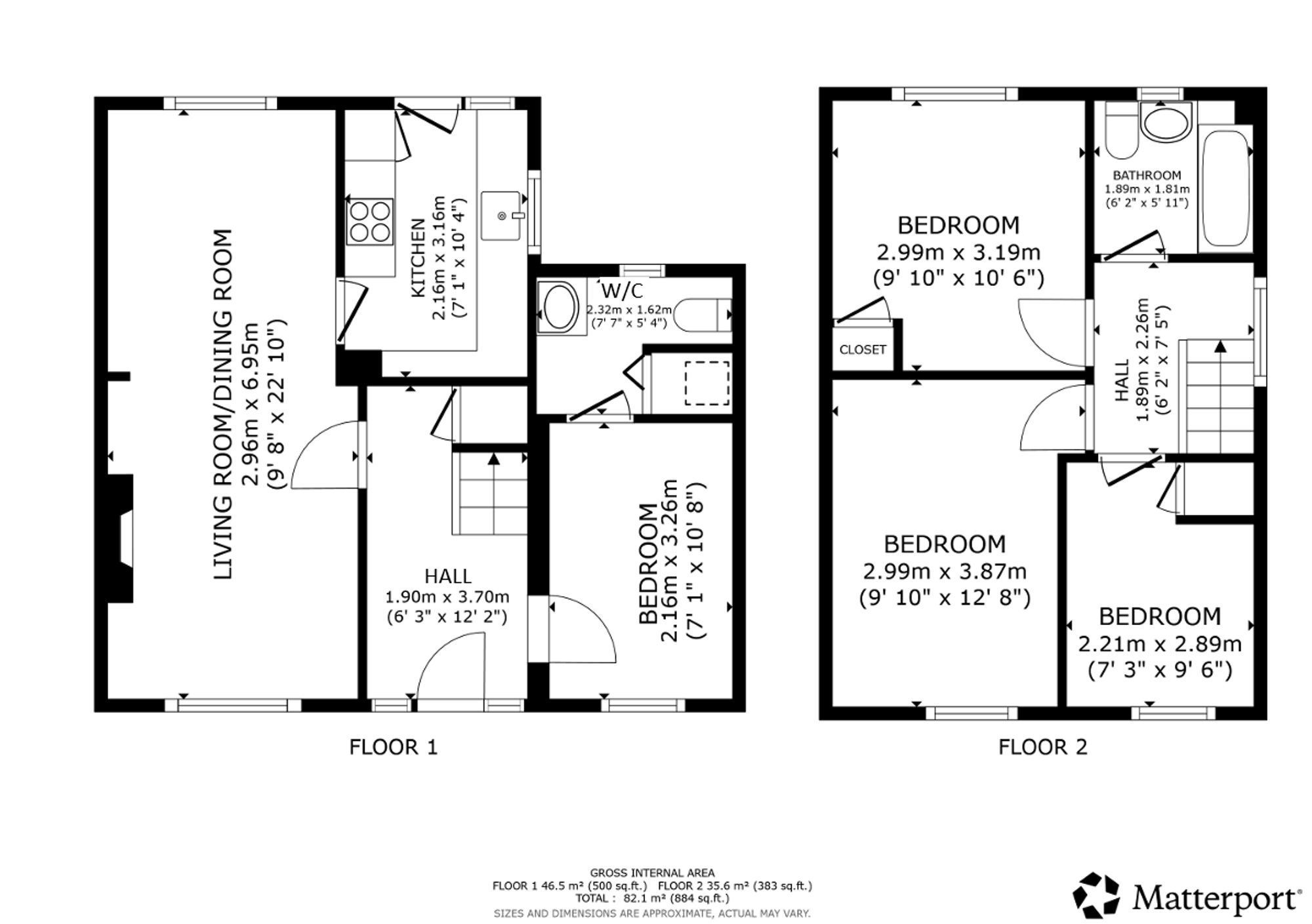 52 Barrhill Road, Glasgow floorplan