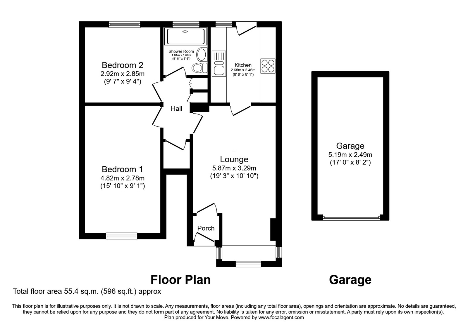 18, Gainsborough Drive, Staffordshire floorplan