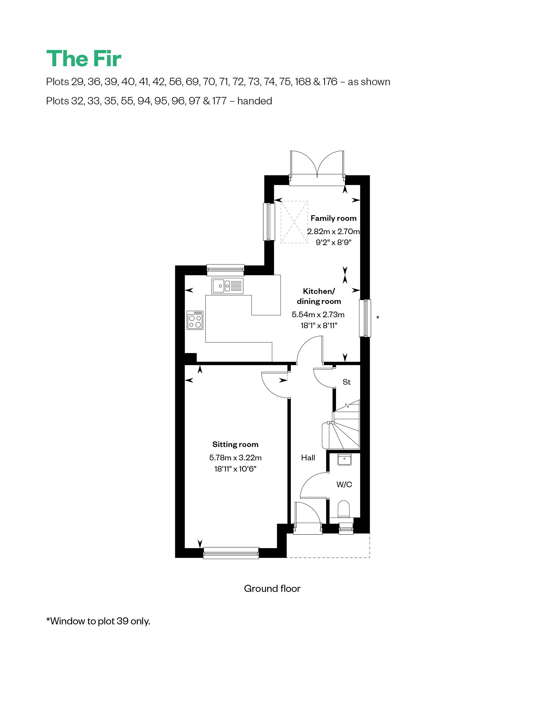 71, Burdock Road Off Of Moat Road, Horsham, Rh12 6Aa floorplan