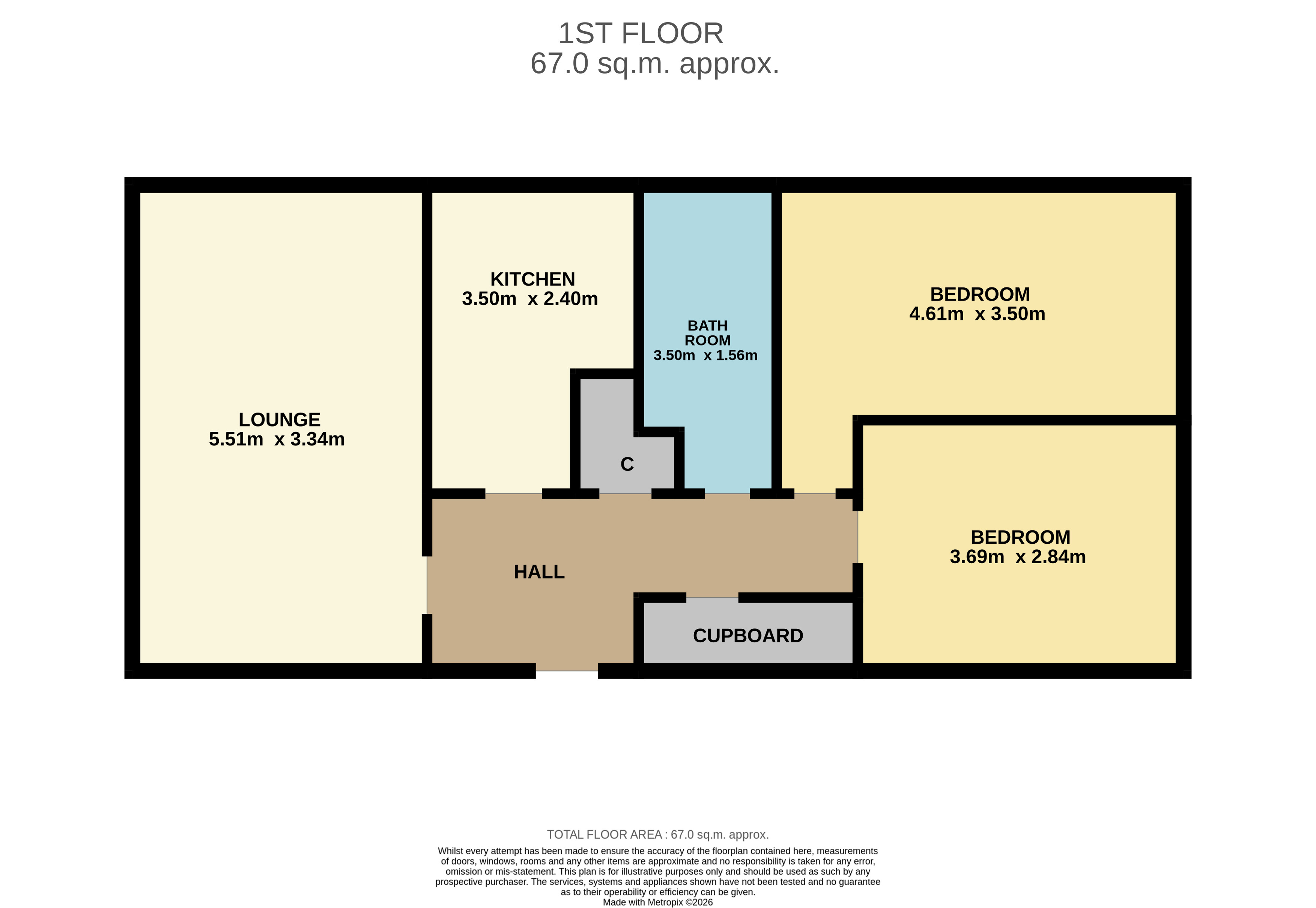 23, Beech Grove, Arbroath floorplan