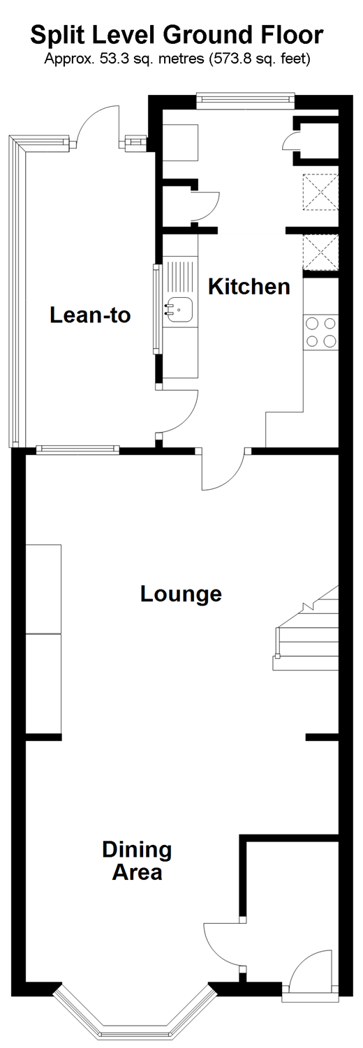 2 Bedrooms End terrace house for sale in Rawdon Road, Maidstone, Kent ME15