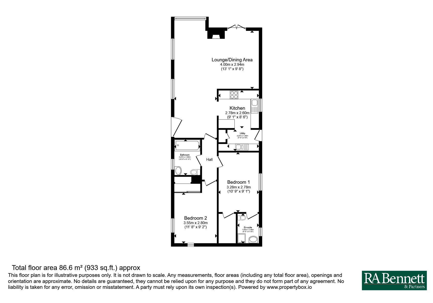 9, Ebrington Close, Worcestershire floorplan