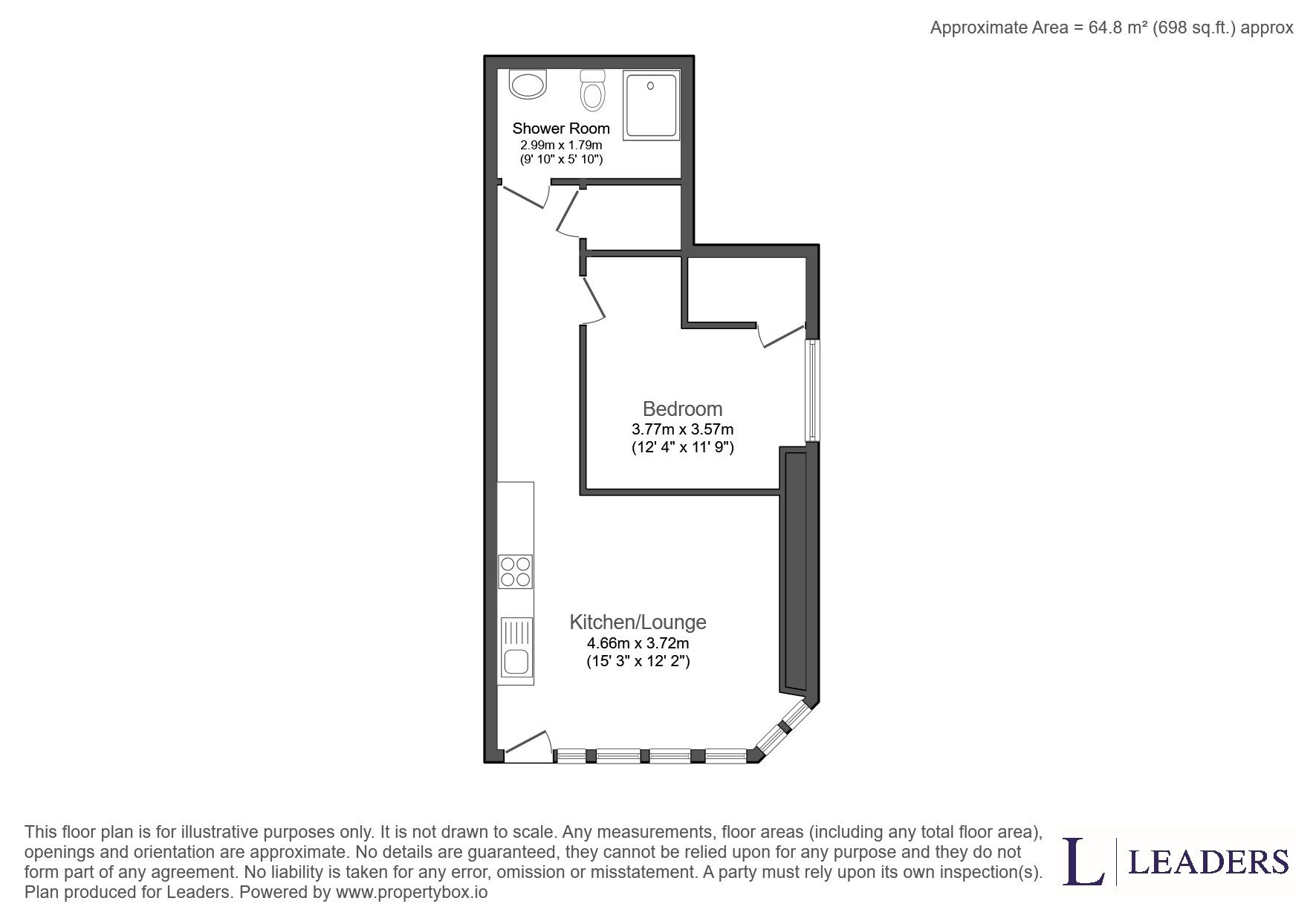 36C, South Coast Road, East Sussex floorplan