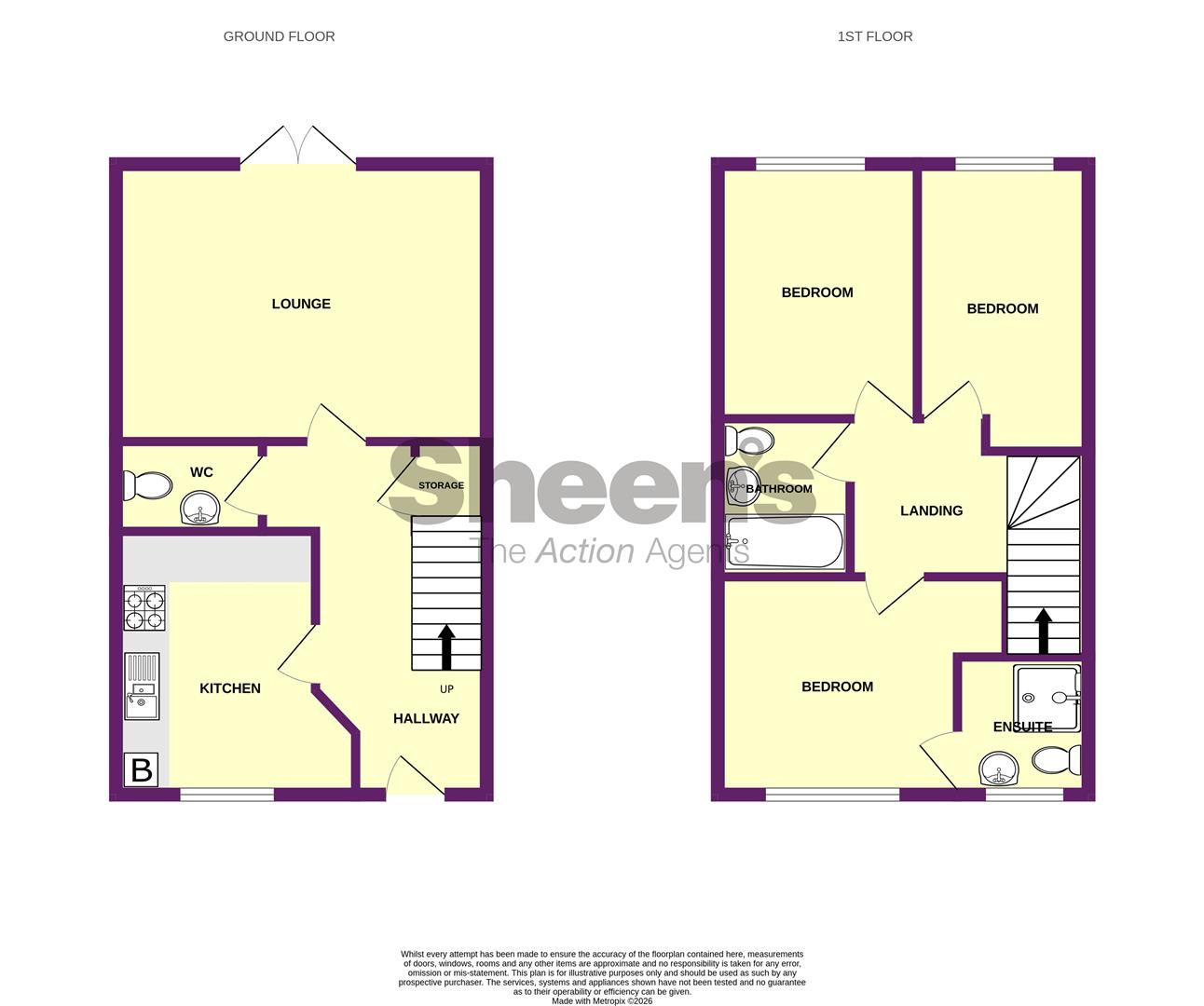 14, Nancy Blackett Avenue, Walton-on-the-Naze floorplan