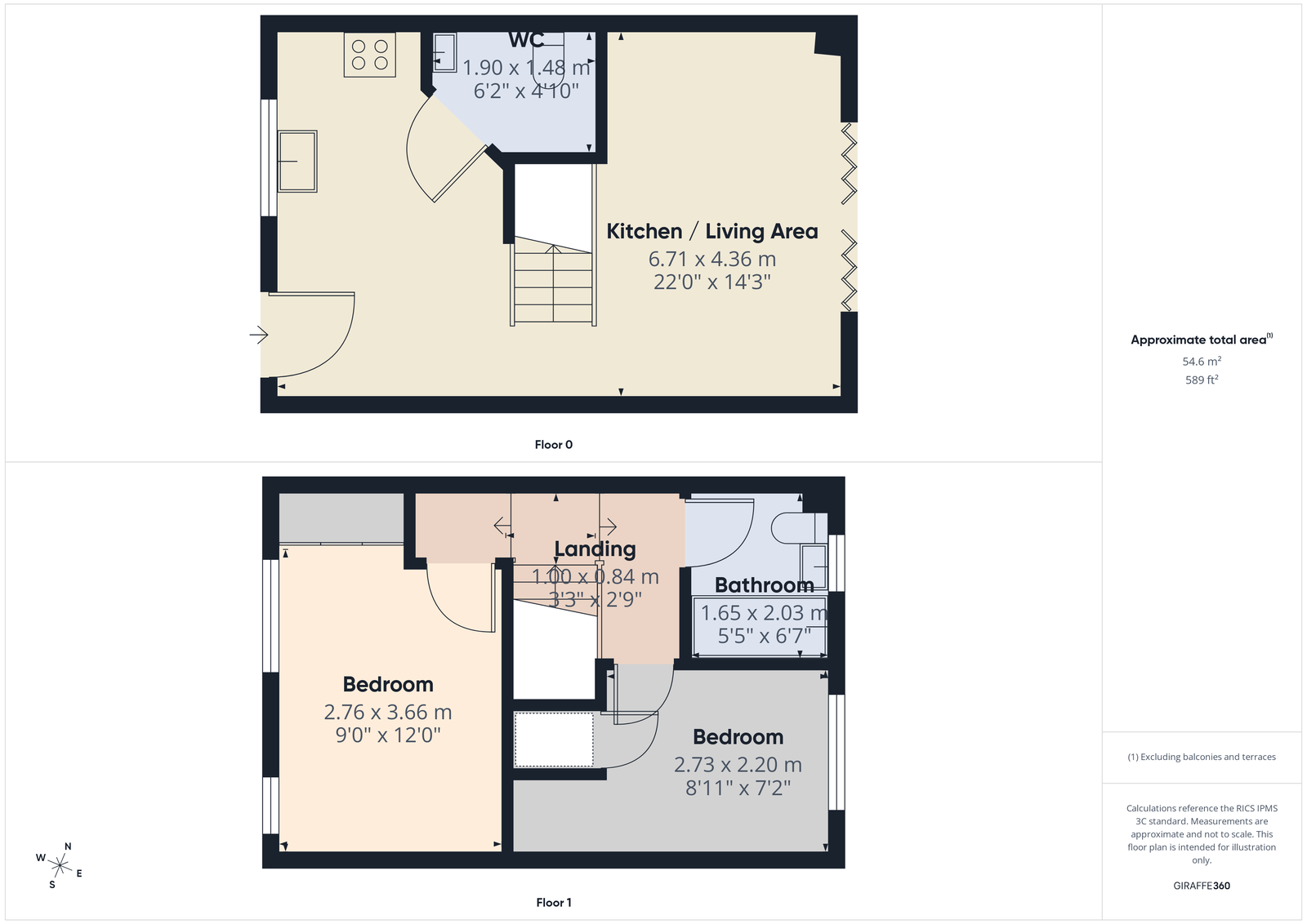 5, Ivy Way, Clipstone Village floorplan