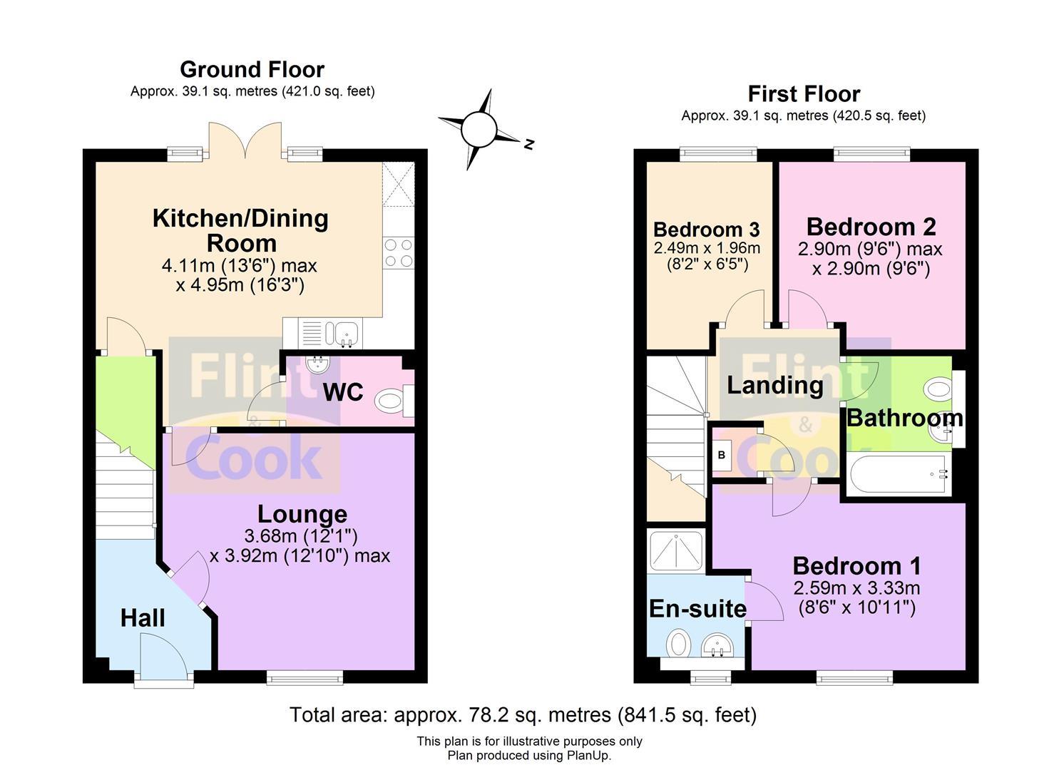 20, Village Way, Hereford floorplan