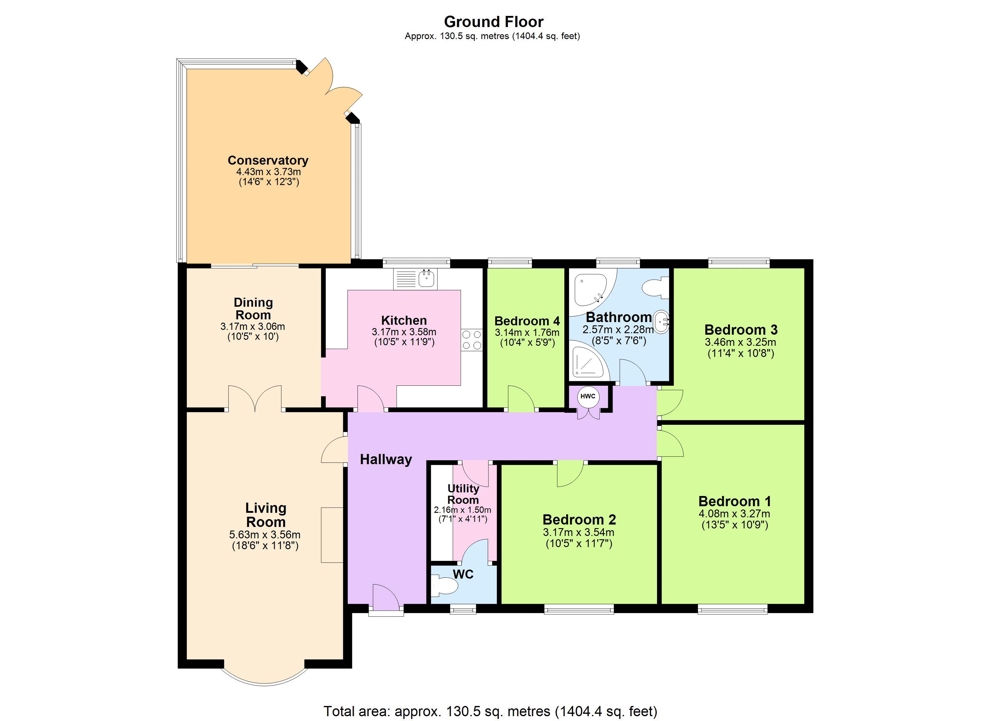 4 Bedrooms Detached bungalow for sale in Witham Drive, Burton-Upon-Stather, Scunthorpe DN15