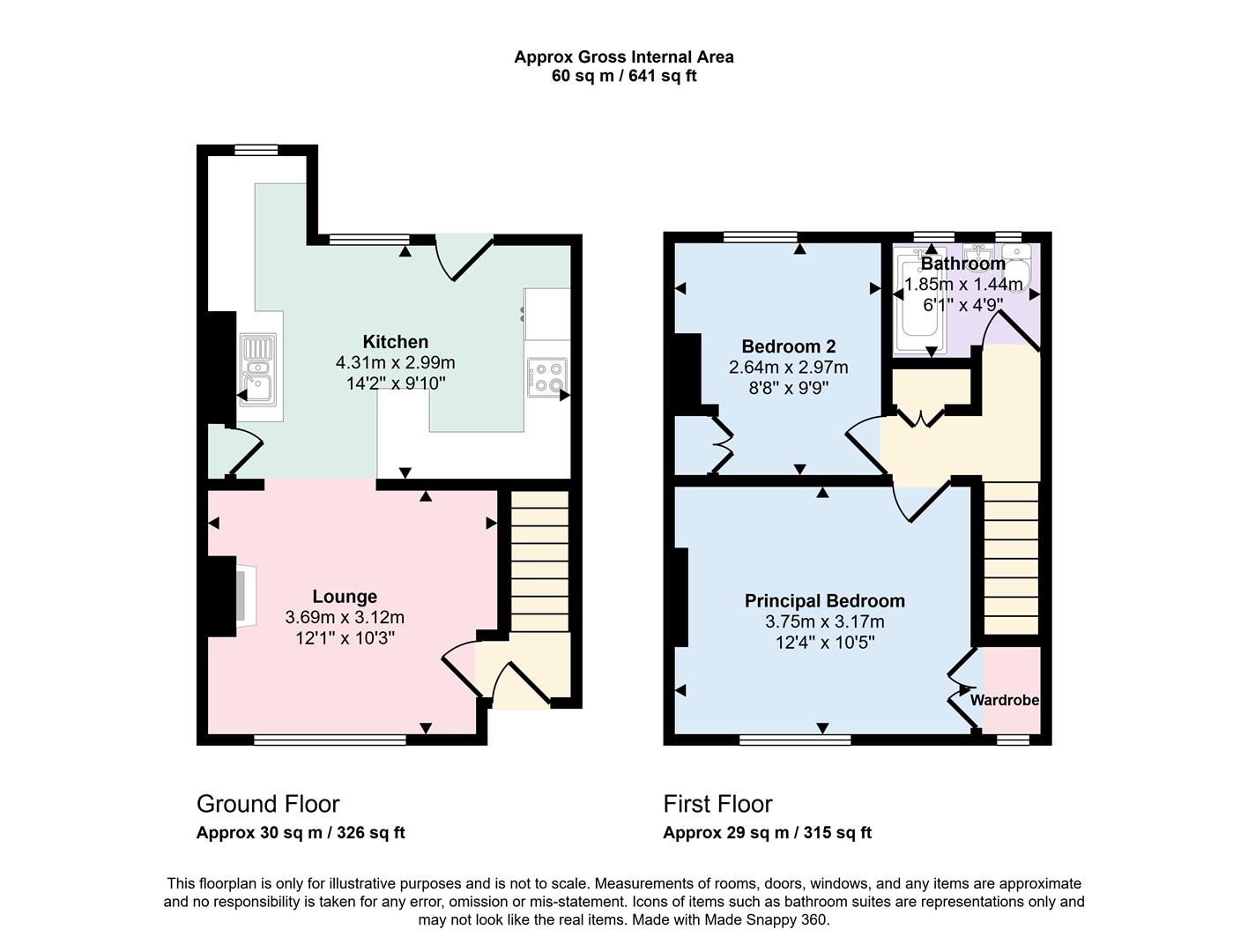 56, Tryan Road, Nuneaton floorplan