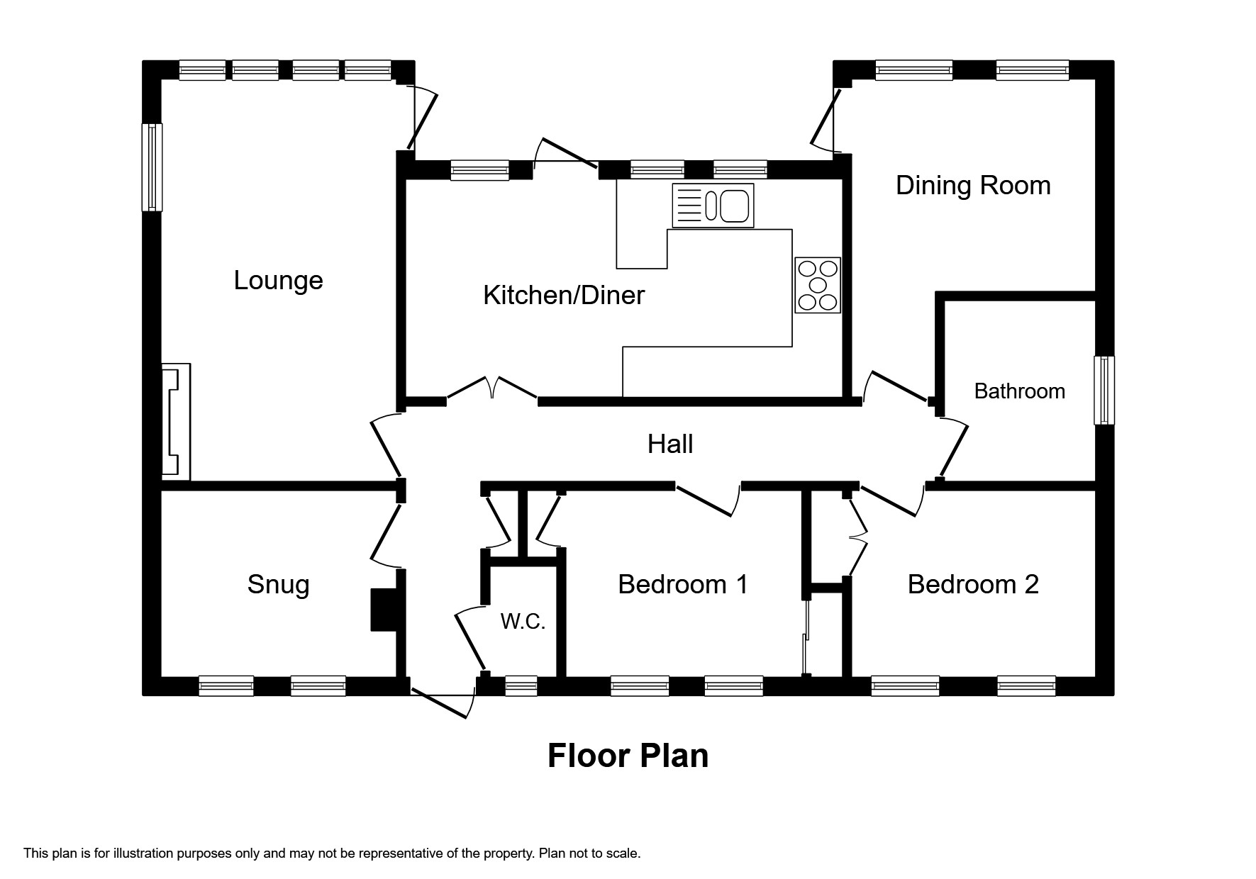 The Steading, East Allerdean, Foulden, BerwickUponTweed TD15, 3 bedroom detached house for