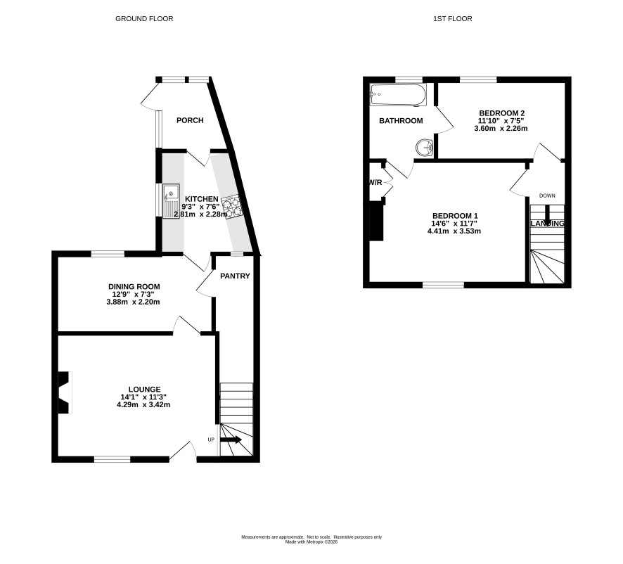 Pixies Cottage, The Street, King's Lynn floorplan