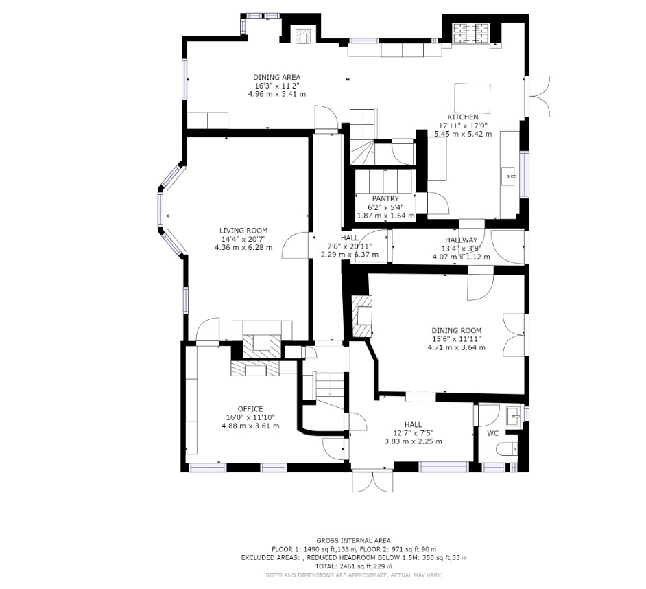 6 Bedrooms Detached house for sale in Main Road, Broomfield, Chelmsford CM1