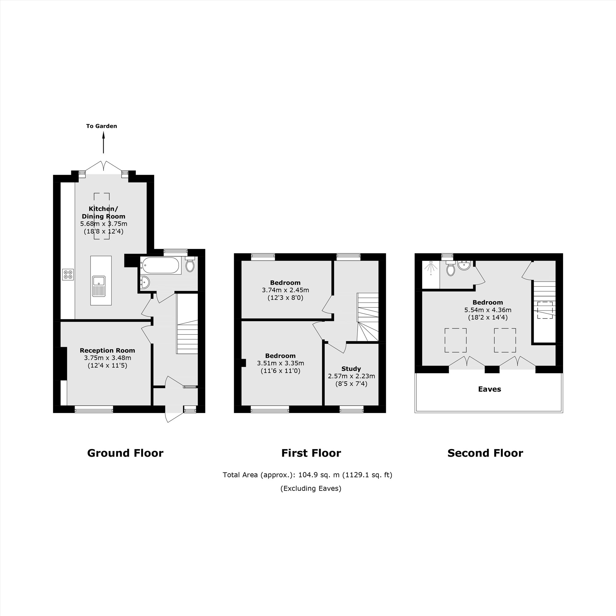 36, Besley Street, London floorplan