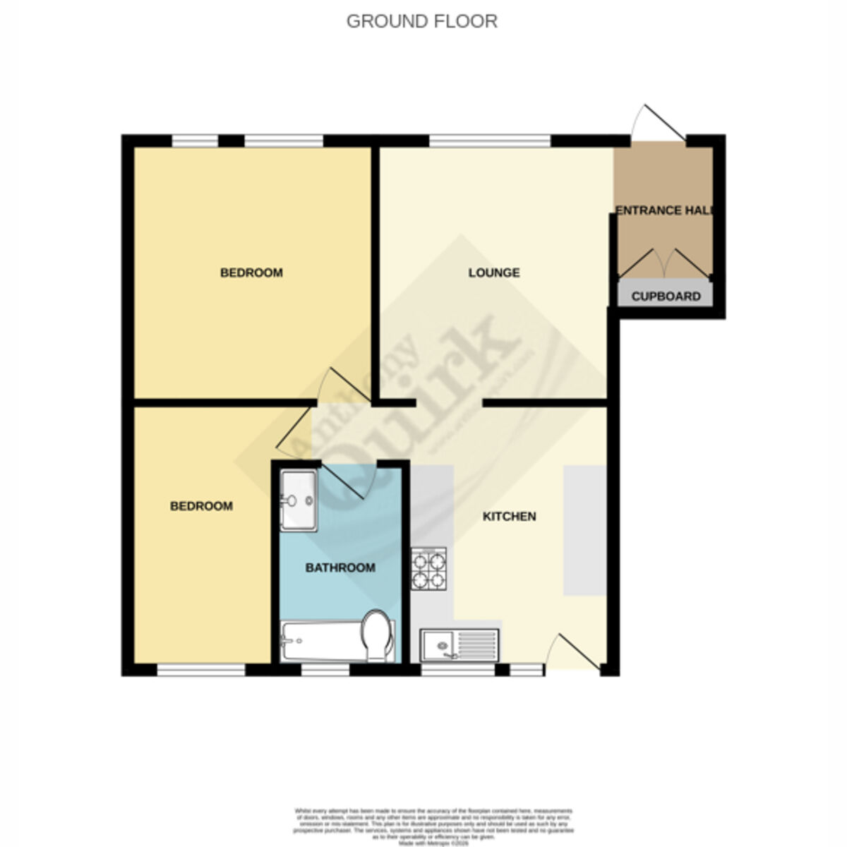 14, Beck Road, Canvey Island floorplan