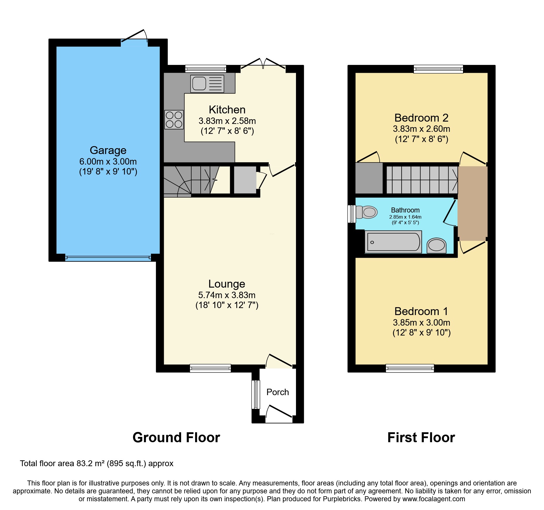 4, Maple Drive, Broadmeadows, South Normanton floorplan