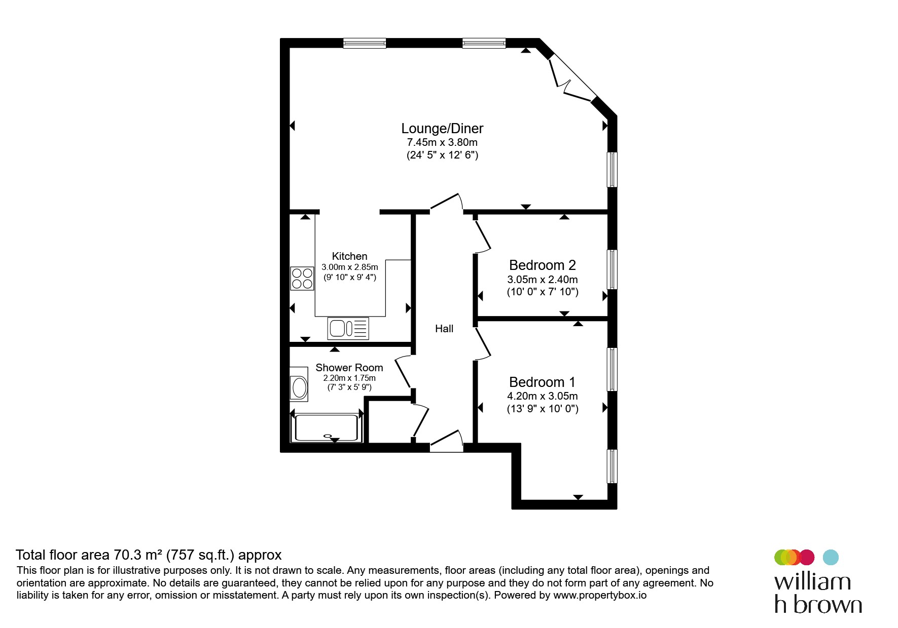84a, Fletton Avenue, Peterborough floorplan