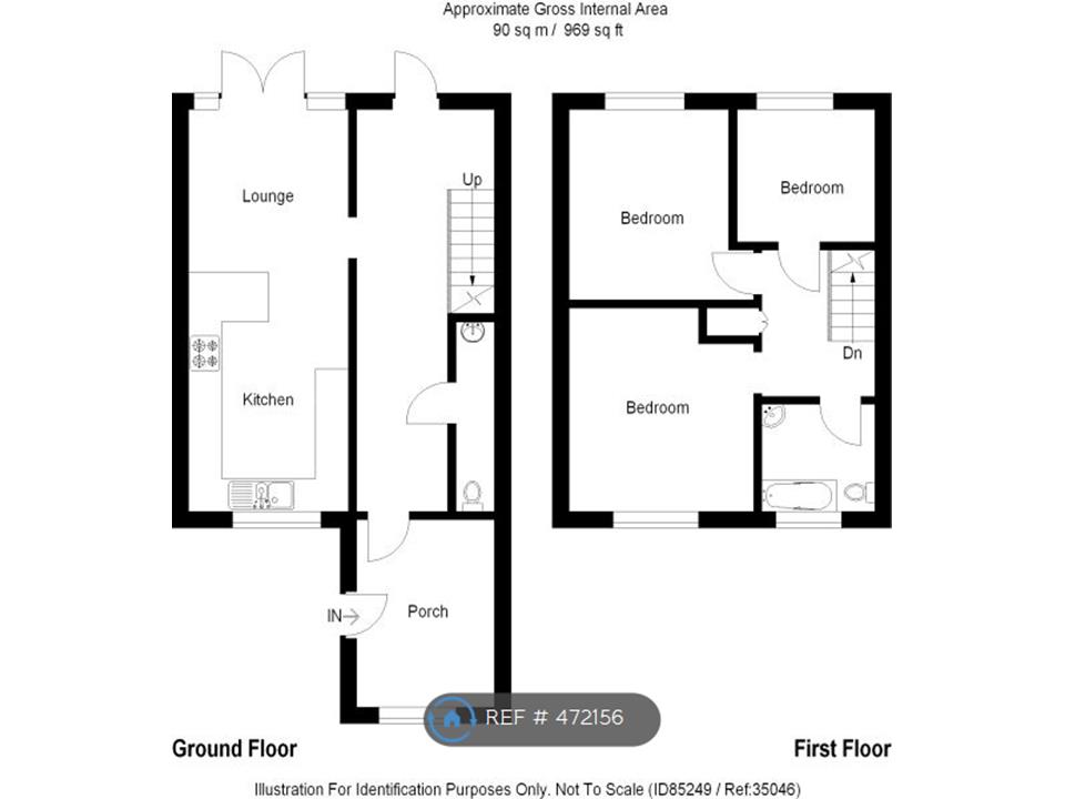 3 Bedrooms Terraced house to rent in Hamilton Drive, Romford RM3