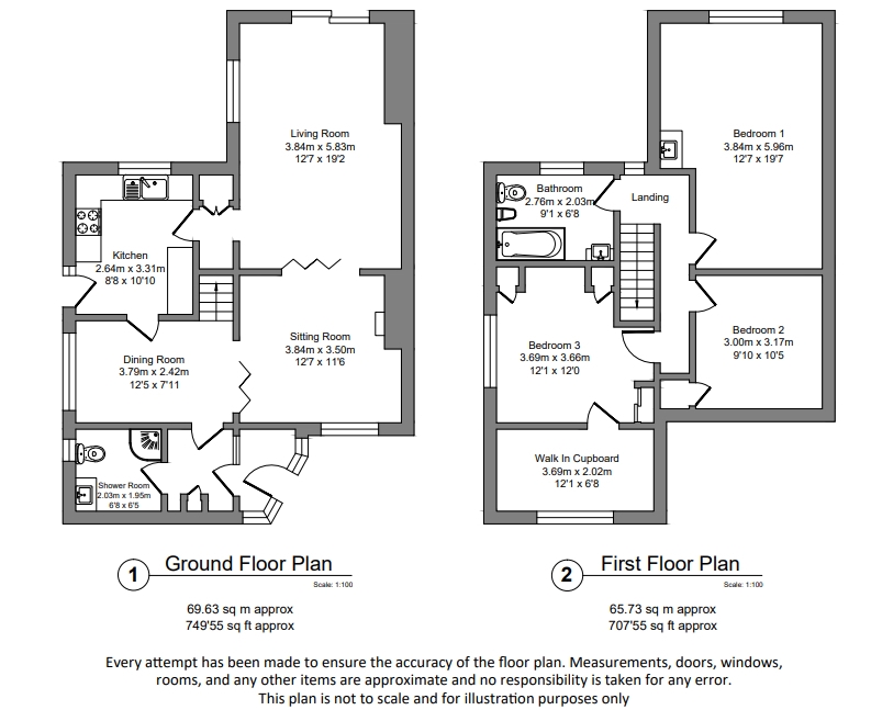 160, Downing Drive, Leicester floorplan